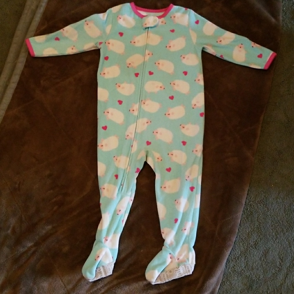 Child of mine feetie pajamas